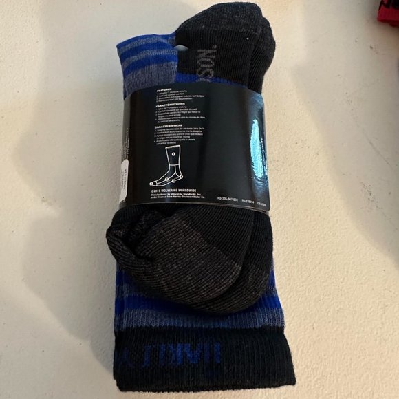 Harley-Davidson	2-pairs of All-Weather socks Medium unisexed #4 S4 - Picture 4 of 6